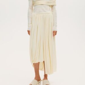 H&M Studio Bubble Hem Skirt